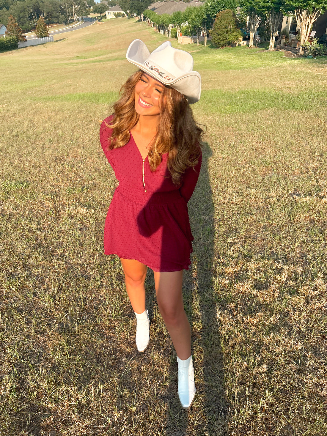 Western Wildflower Cowgirl Hat